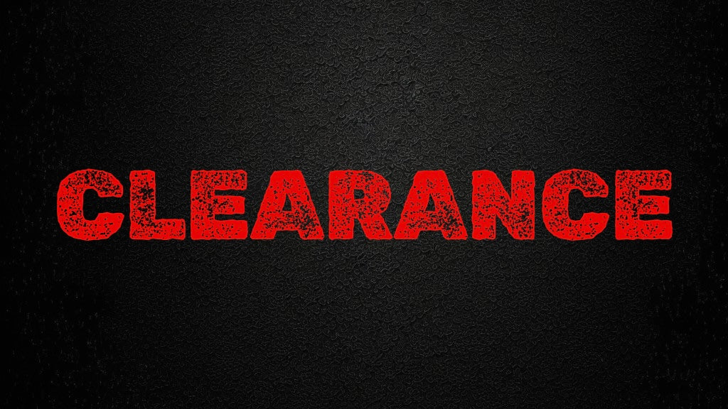CLEARANCE