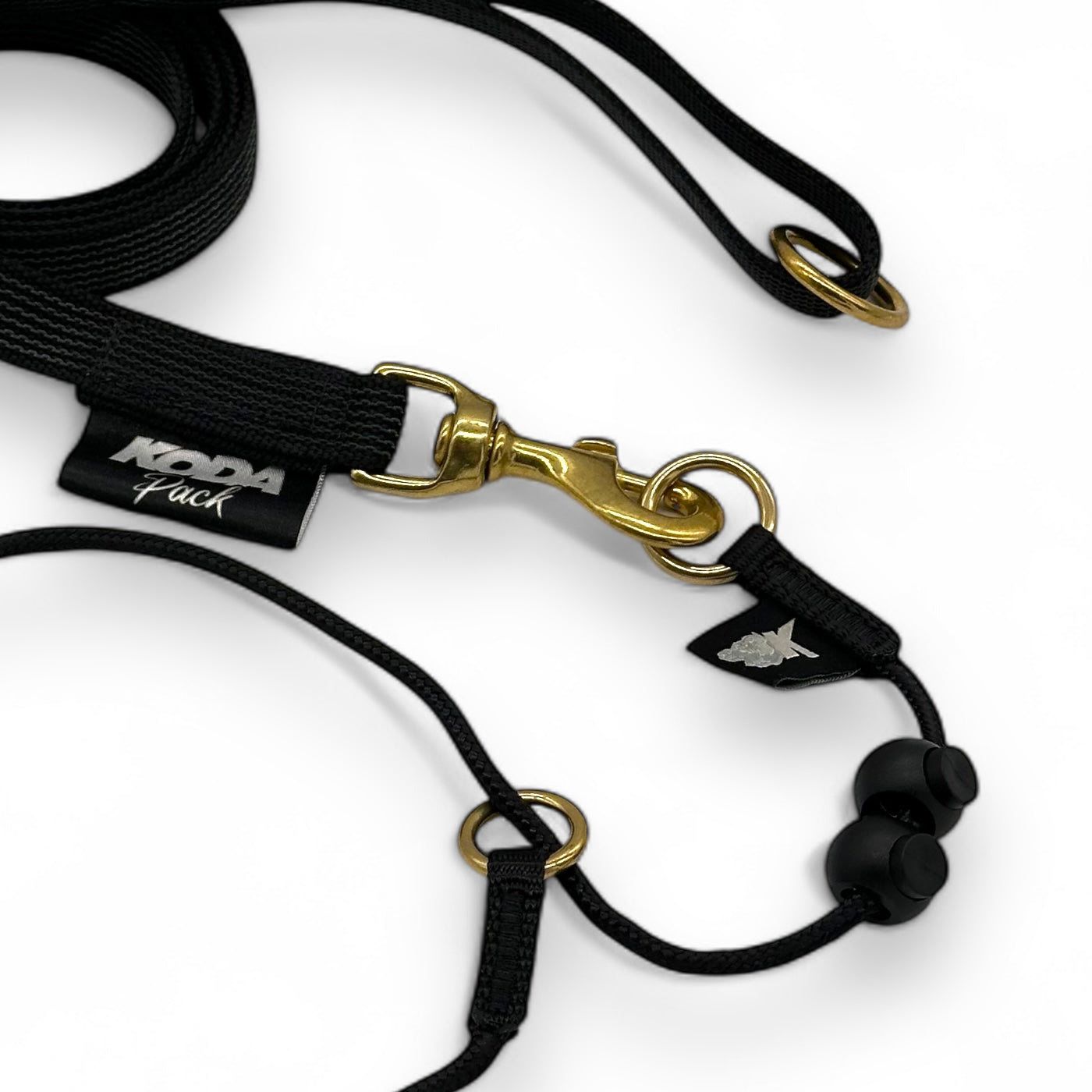 1.5m Rubberised Lead & Slip Collar Set – Durable Dog Training Set (Black)