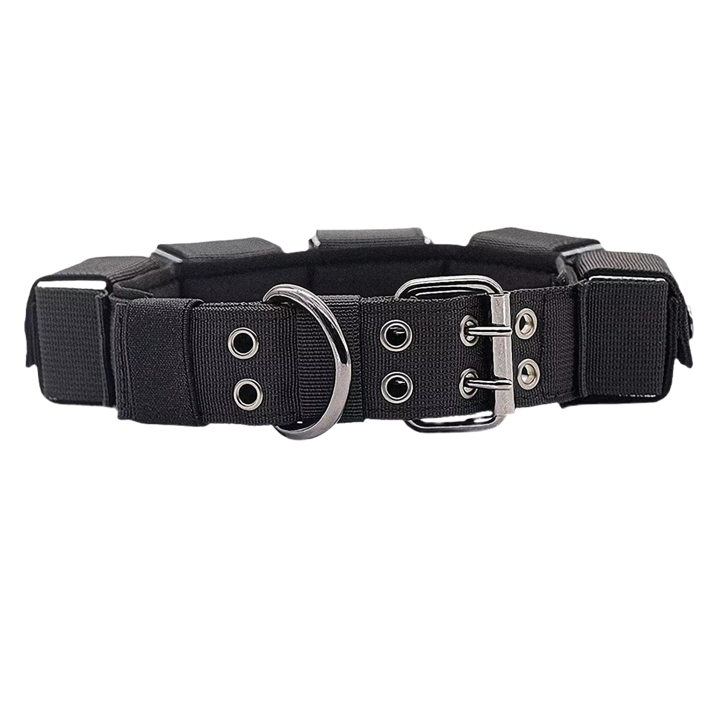 Weighted Dog Collar – Strength Training Collar with Adjustable Pouches