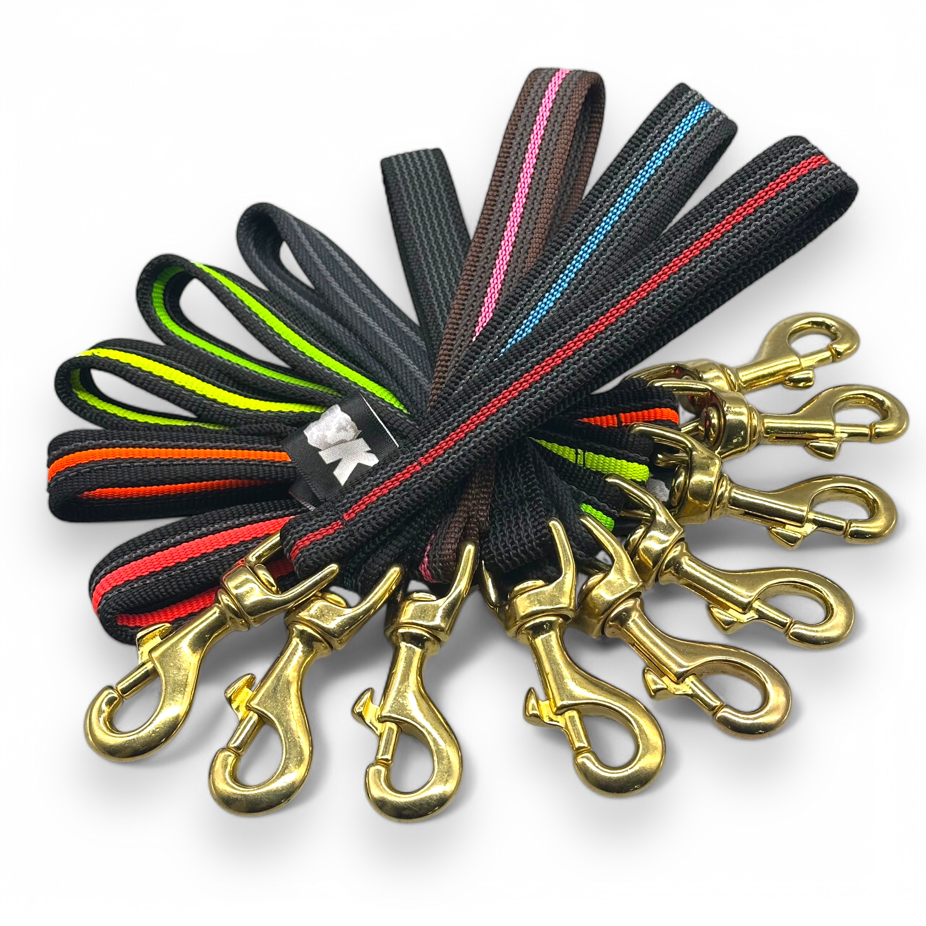 Rubberised Pull Tab (Short Lead) – Heavy-Duty Dog Lead for Close Control