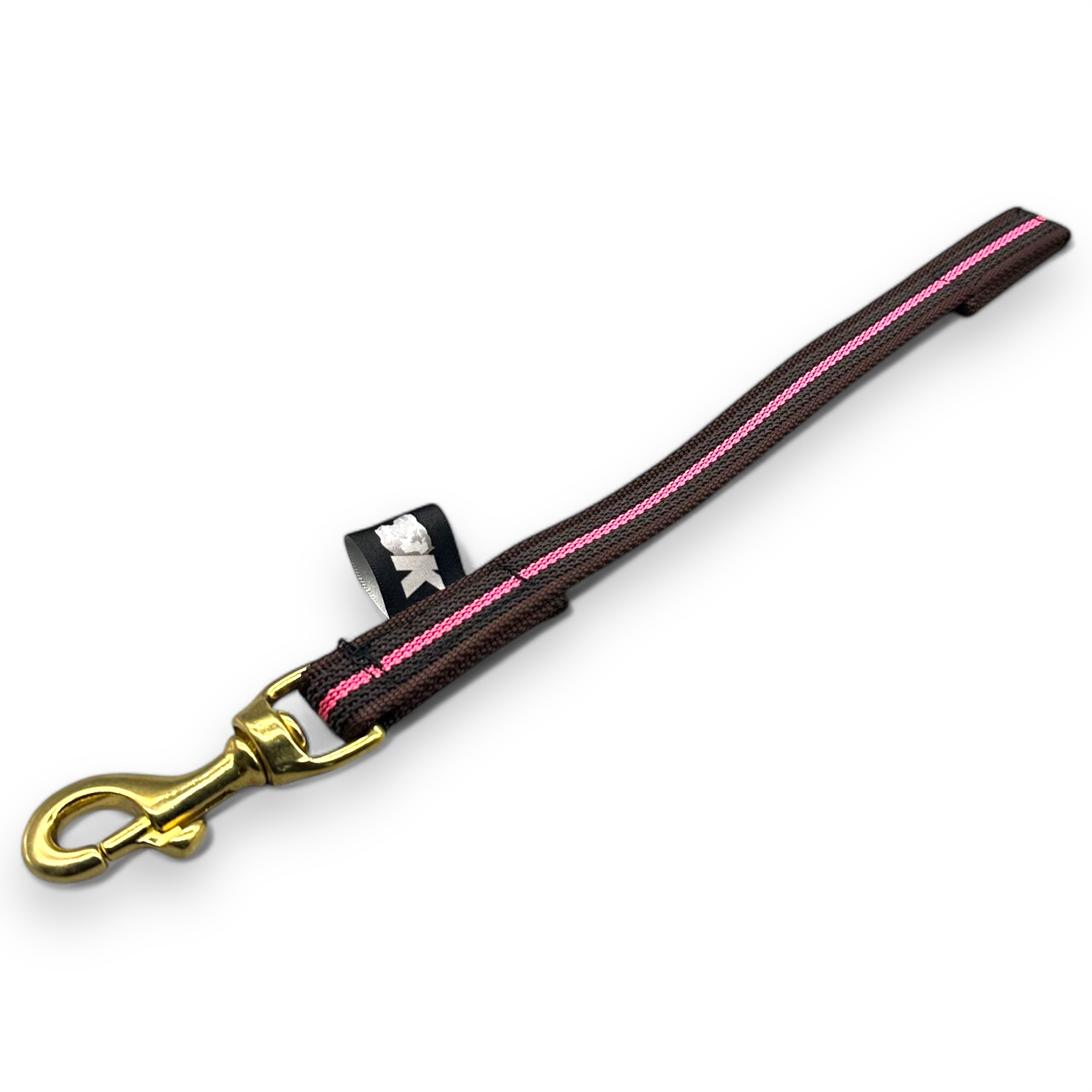 30cm Rubberised Traffic Lead (Pull Tab) – Heavy-Duty Short Lead for Close Dog Control