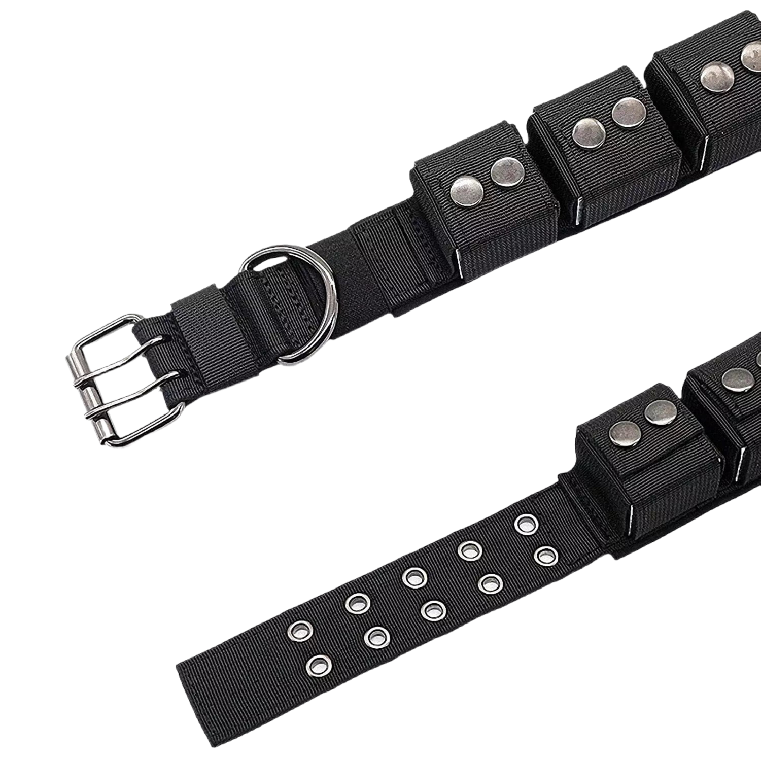 Weighted Dog Collar – Strength Training Collar with Adjustable Pouches