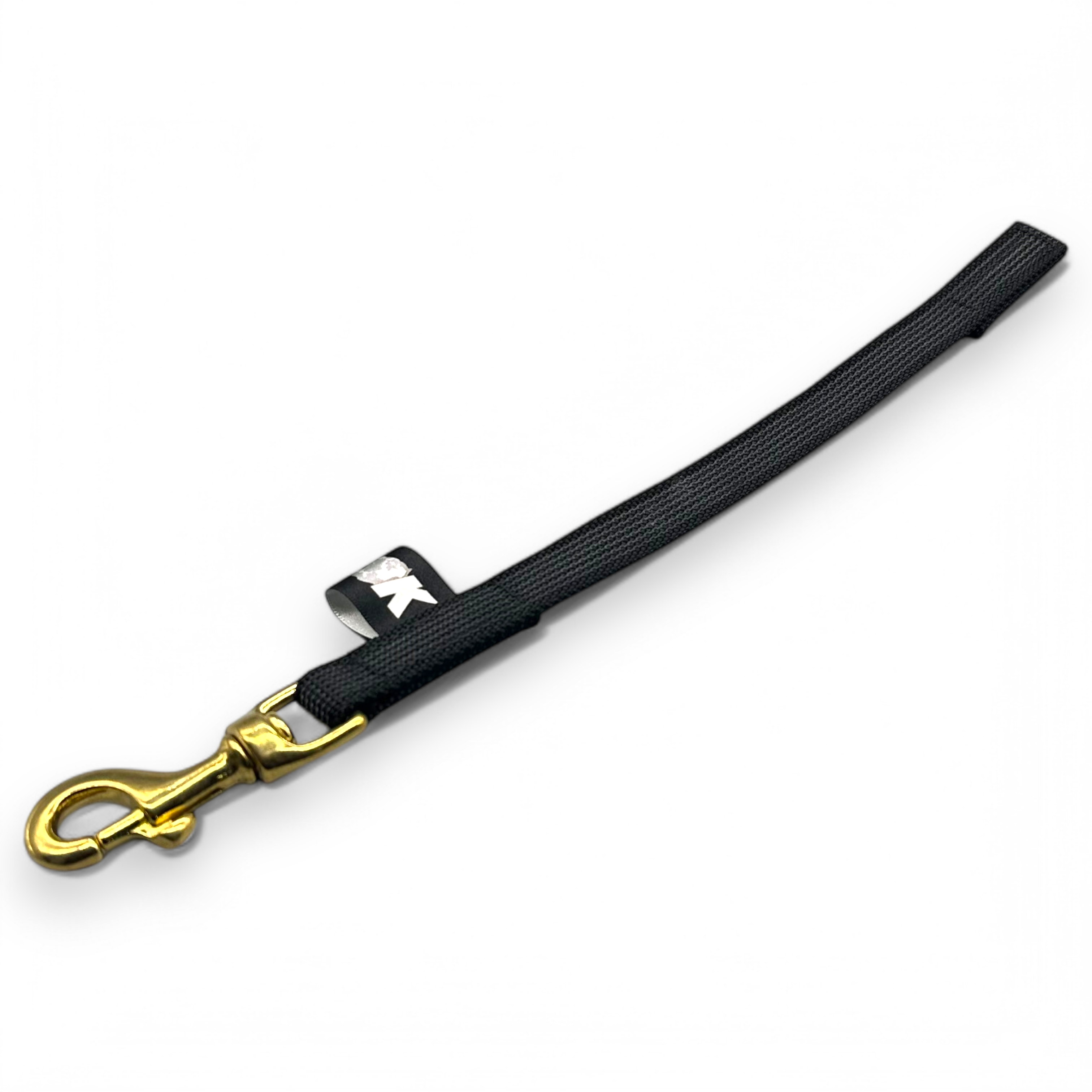 30cm Rubberised Traffic Lead (Pull Tab) – Heavy-Duty Short Lead for Close Dog Control