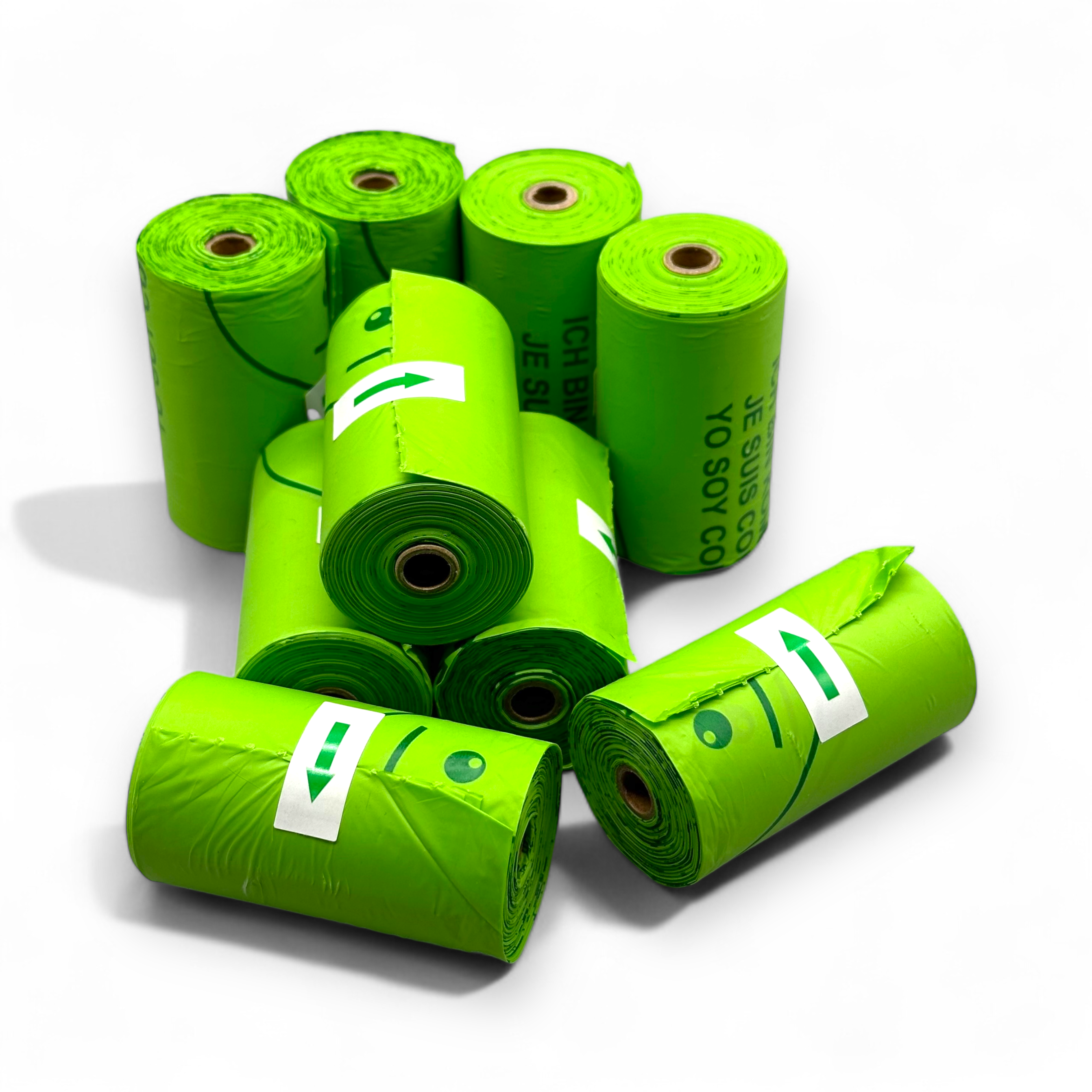 Biodegradable Poo Bags – Thick Leak-Proof Dog Waste Bags with Jasmine Scent