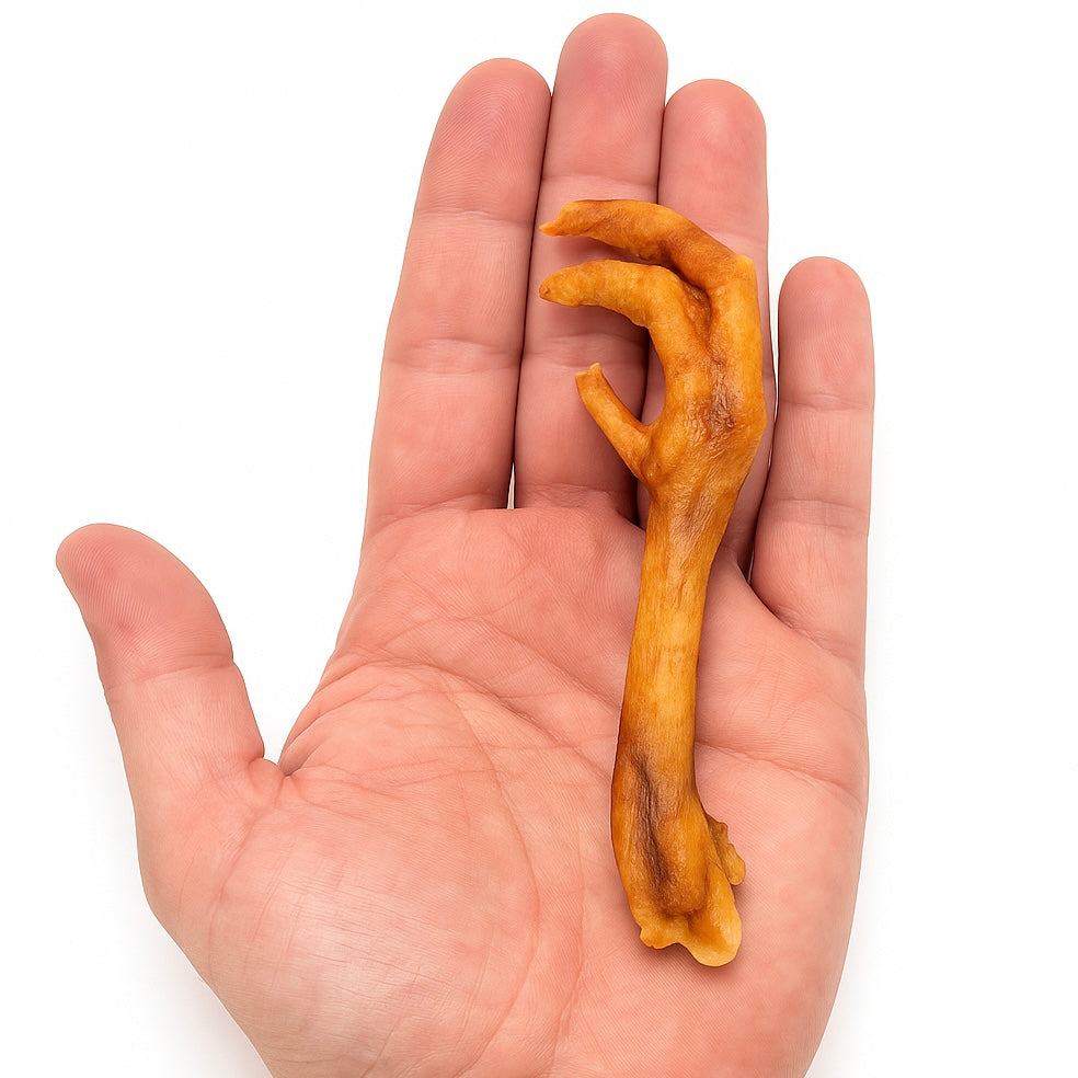 Chicken Feet (500g) – Natural Crunchy Dog Treats for Joint Health