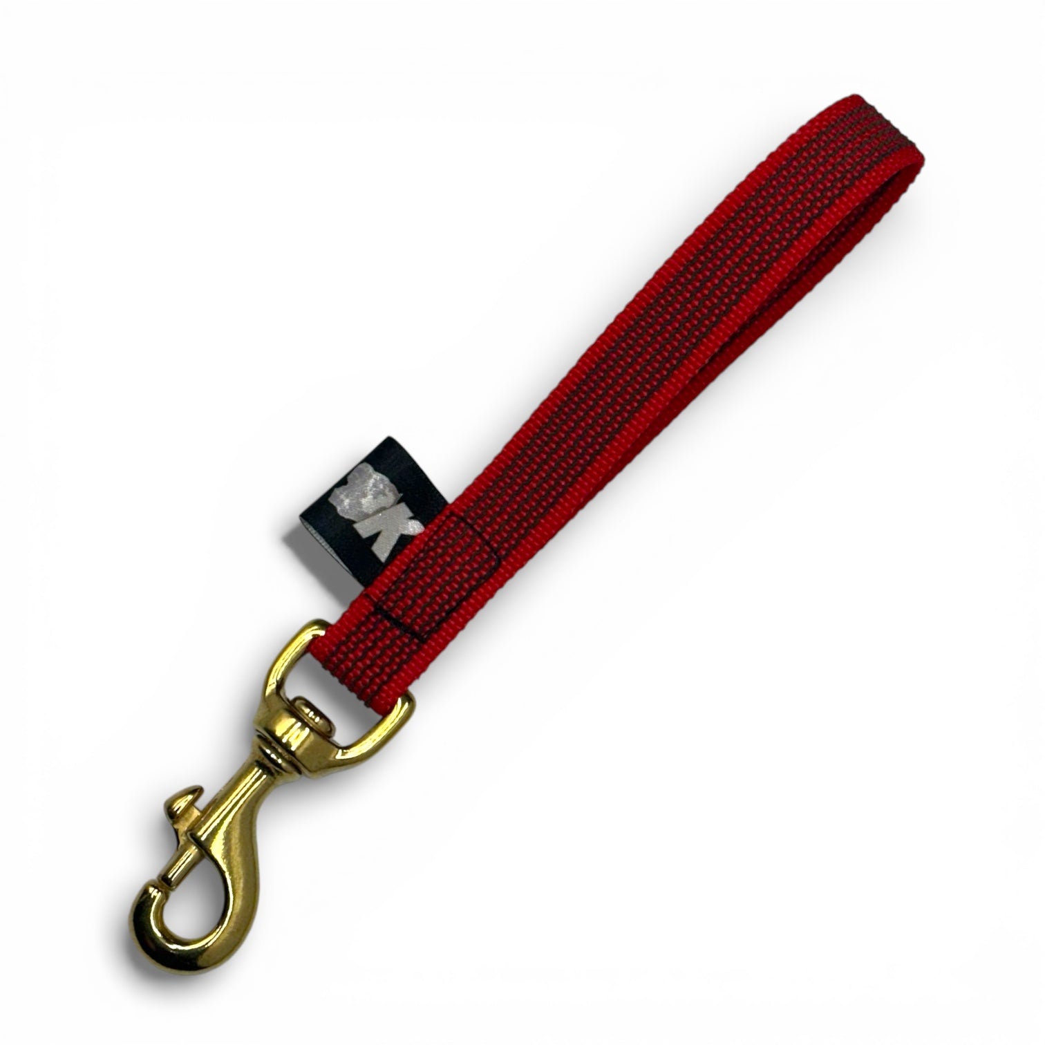 Rubberised Pull Tab (Short Lead) - Red