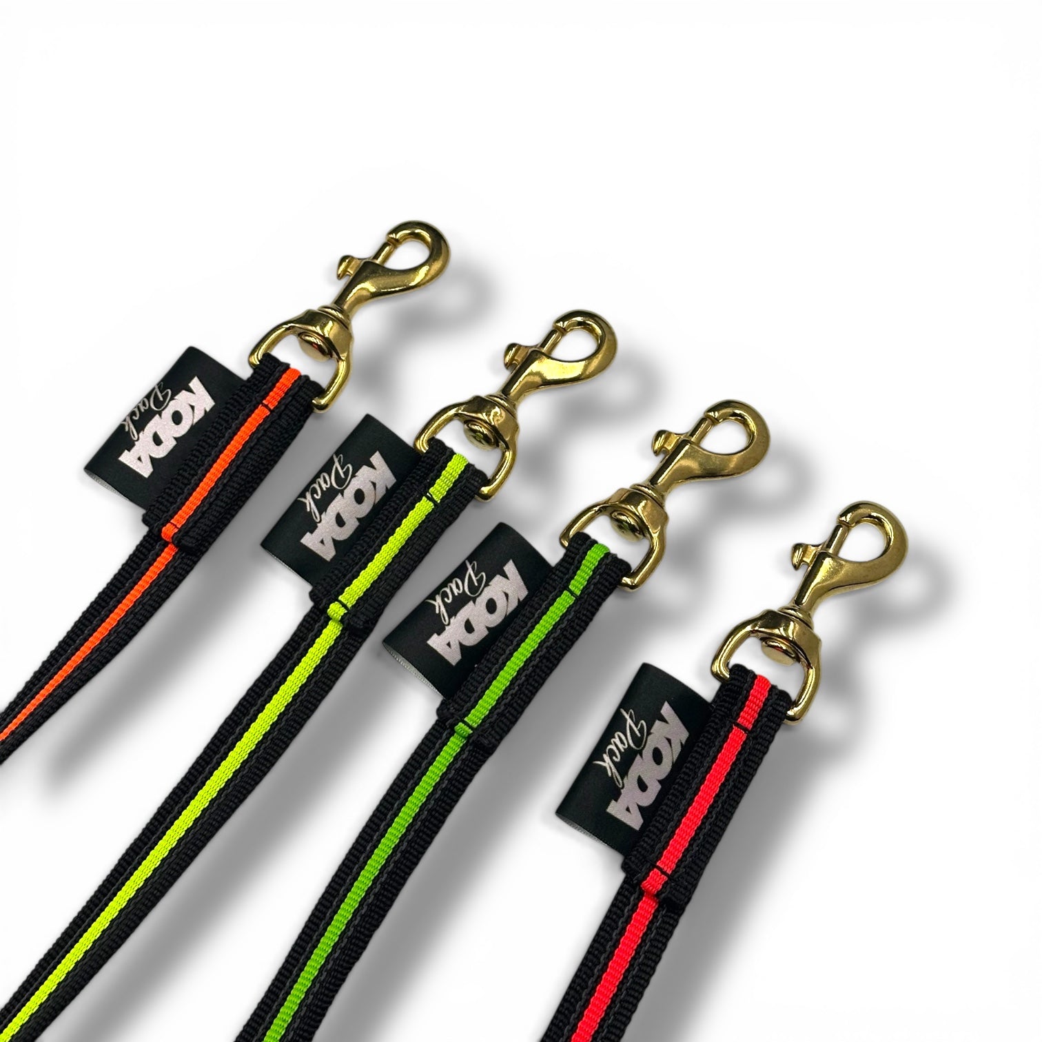 1.5m Rubberised Standard Lead – Durable Dog Lead with Handle (Neon Range)