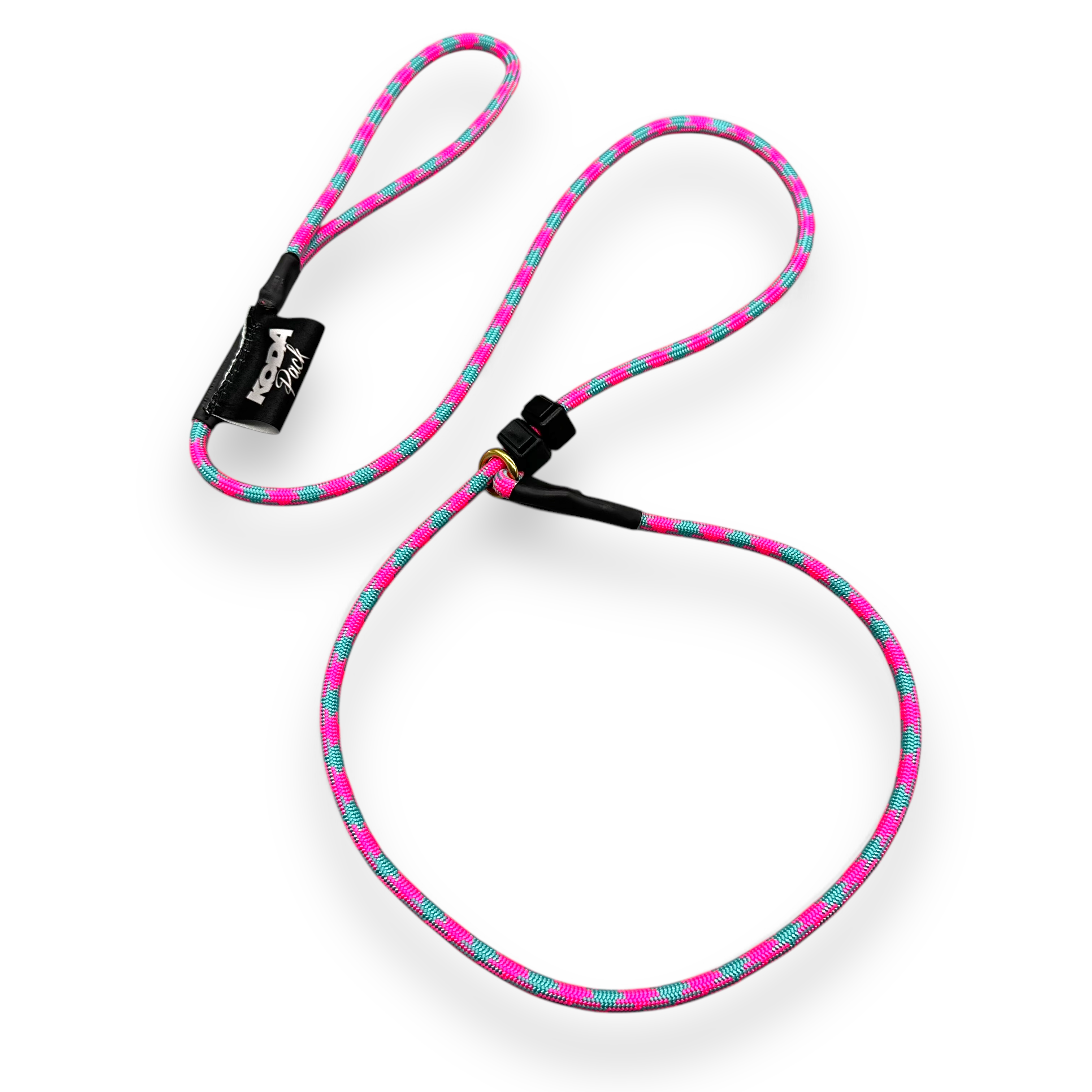 Cotton Candy Slip Lead – Durable 6mm Dog Training Lead with Dual Stoppers