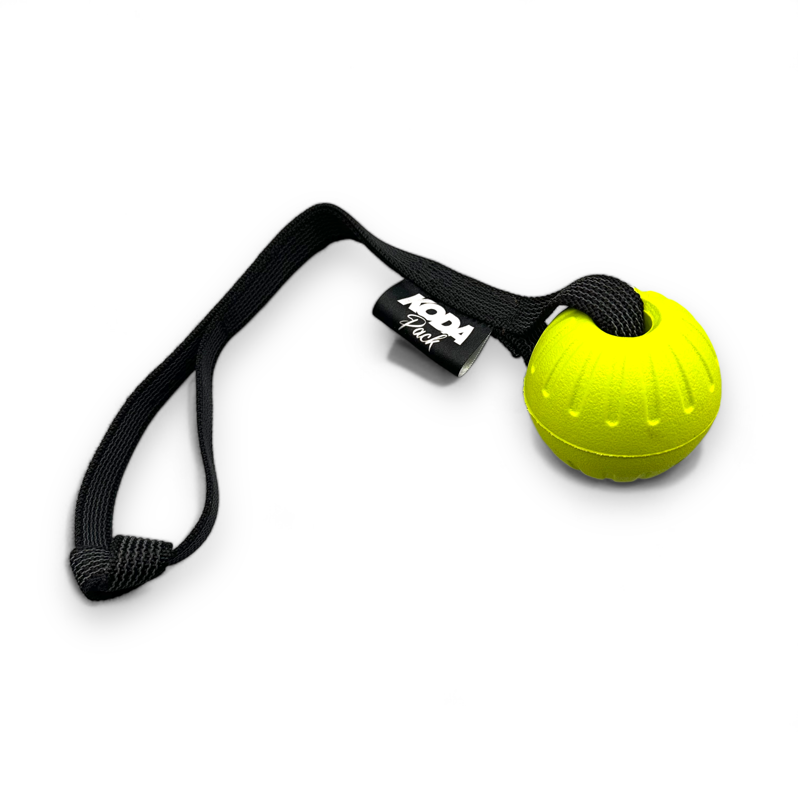 EVA Foam Dog Training Ball – Durable 7cm Ball with Tug Handle (Floats & Waterproof)