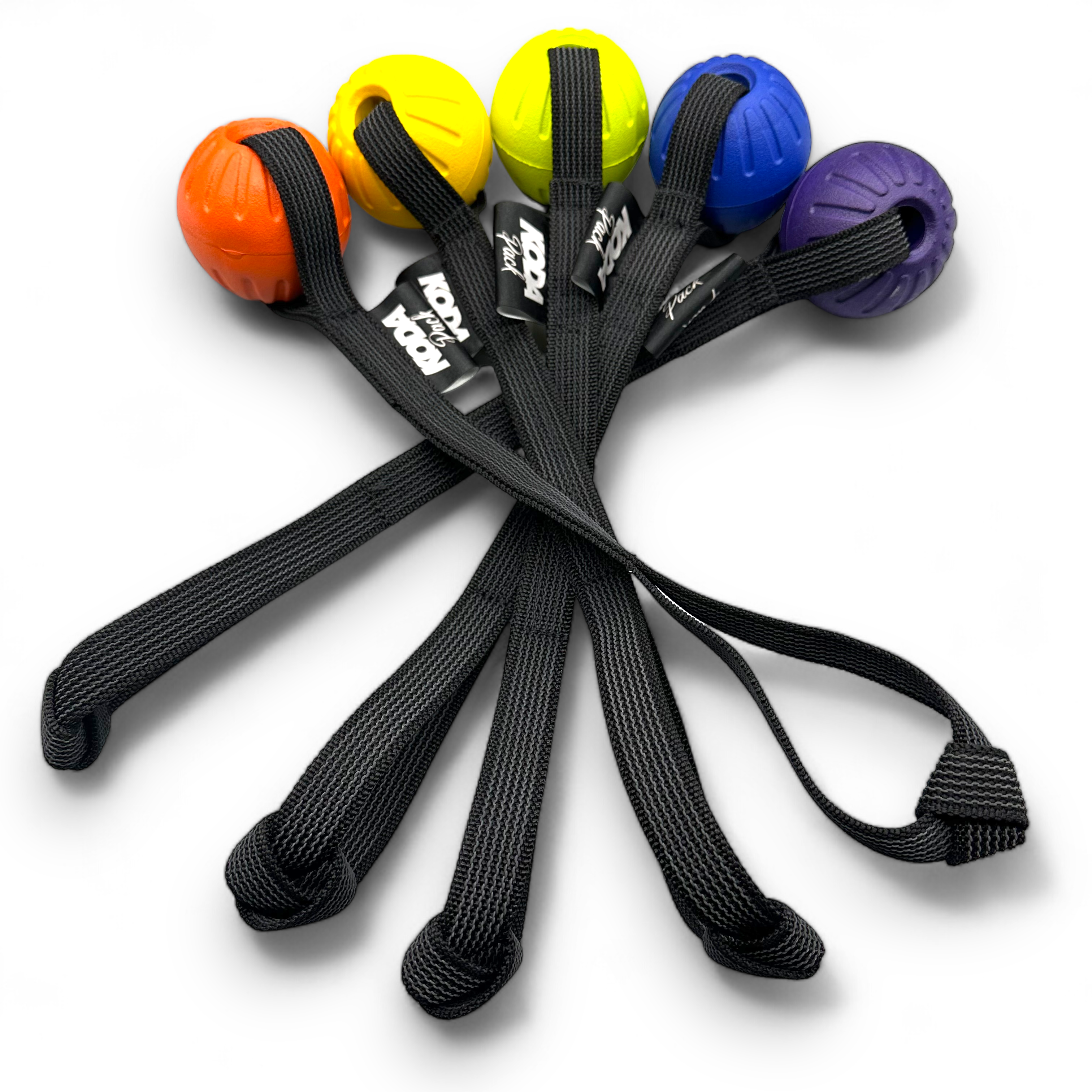 EVA Foam Dog Training Ball – Durable 7cm Ball with Tug Handle (Floats & Waterproof)