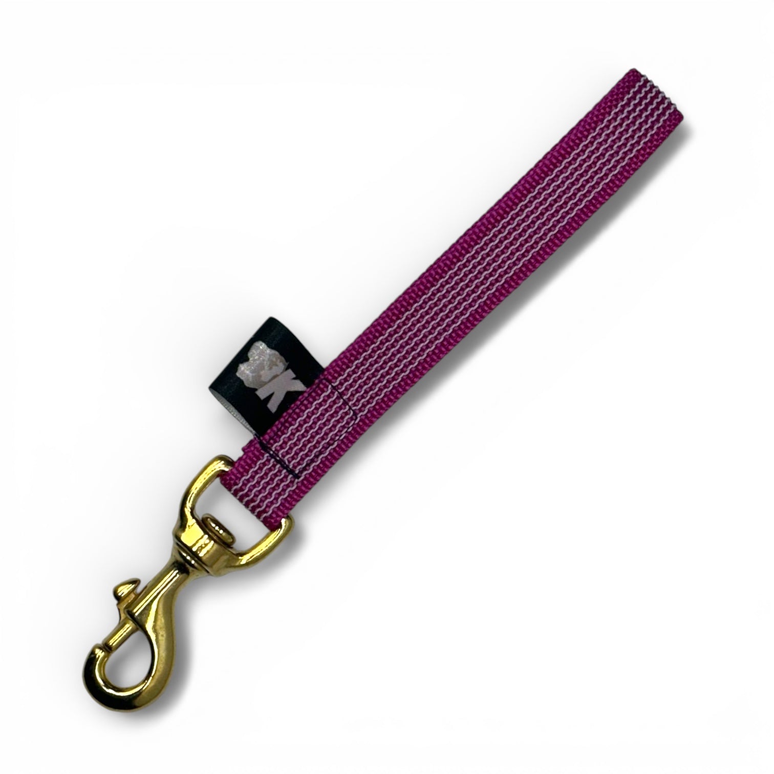 Rubberised Pull Tab (Short Lead) - Purple