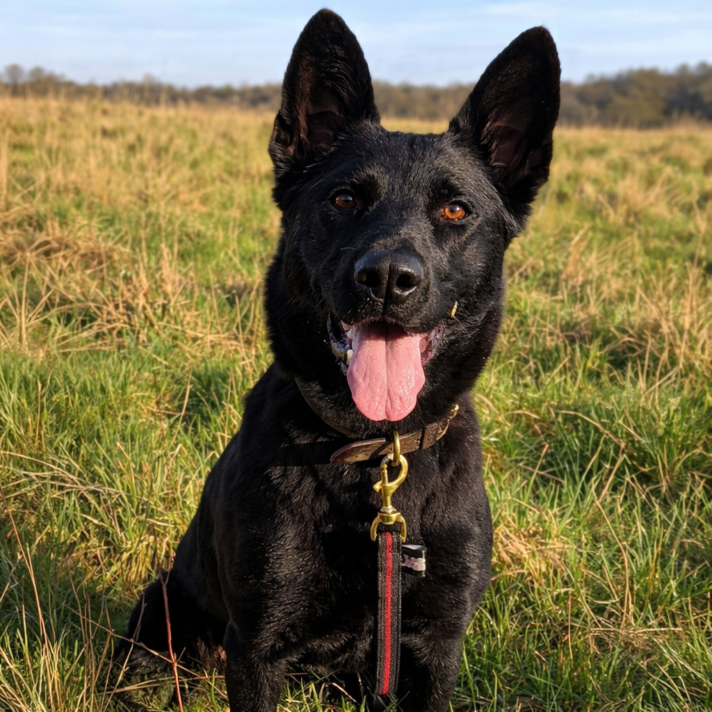 Rubberised Pull Tab (Short Lead) – Heavy-Duty Dog Lead for Close Control