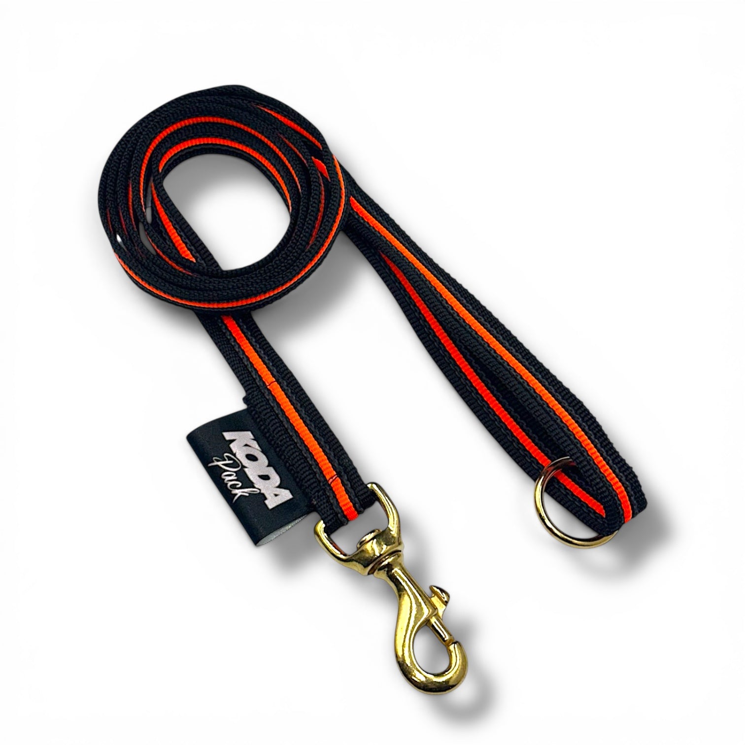 1.5m Rubberised Standard Lead – Durable Dog Lead with Handle (Neon Range)