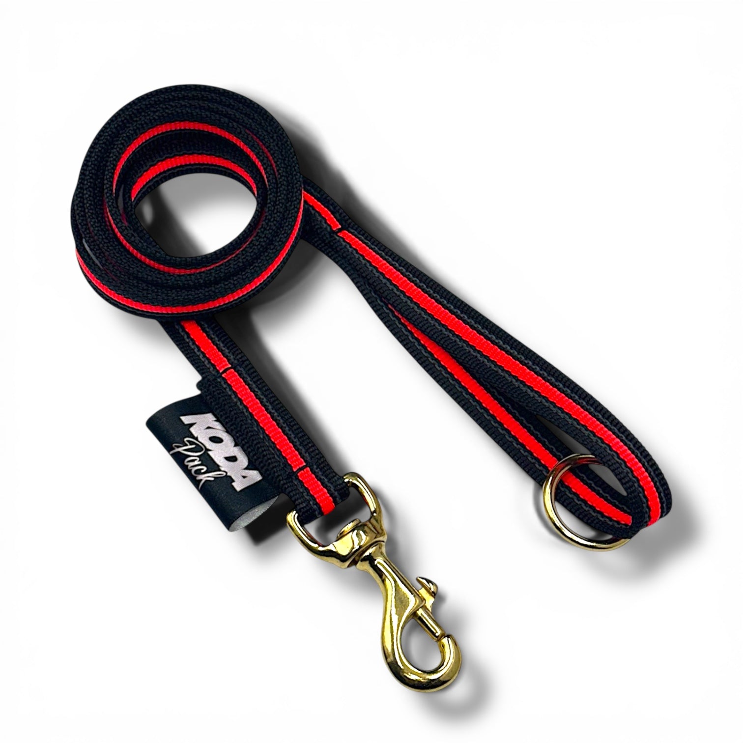 1.5m Rubberised Standard Lead – Durable Dog Lead with Handle (Neon Range)
