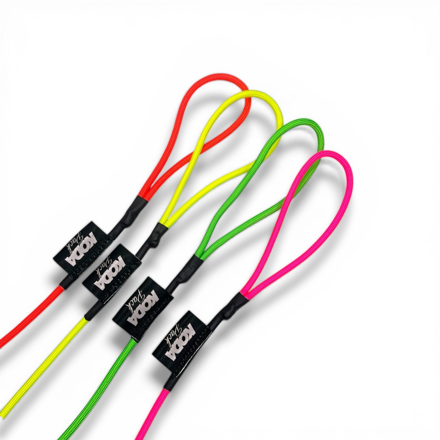 Neon Range Slip Lead – Durable 6mm Dog Training Lead with Dual Stoppers
