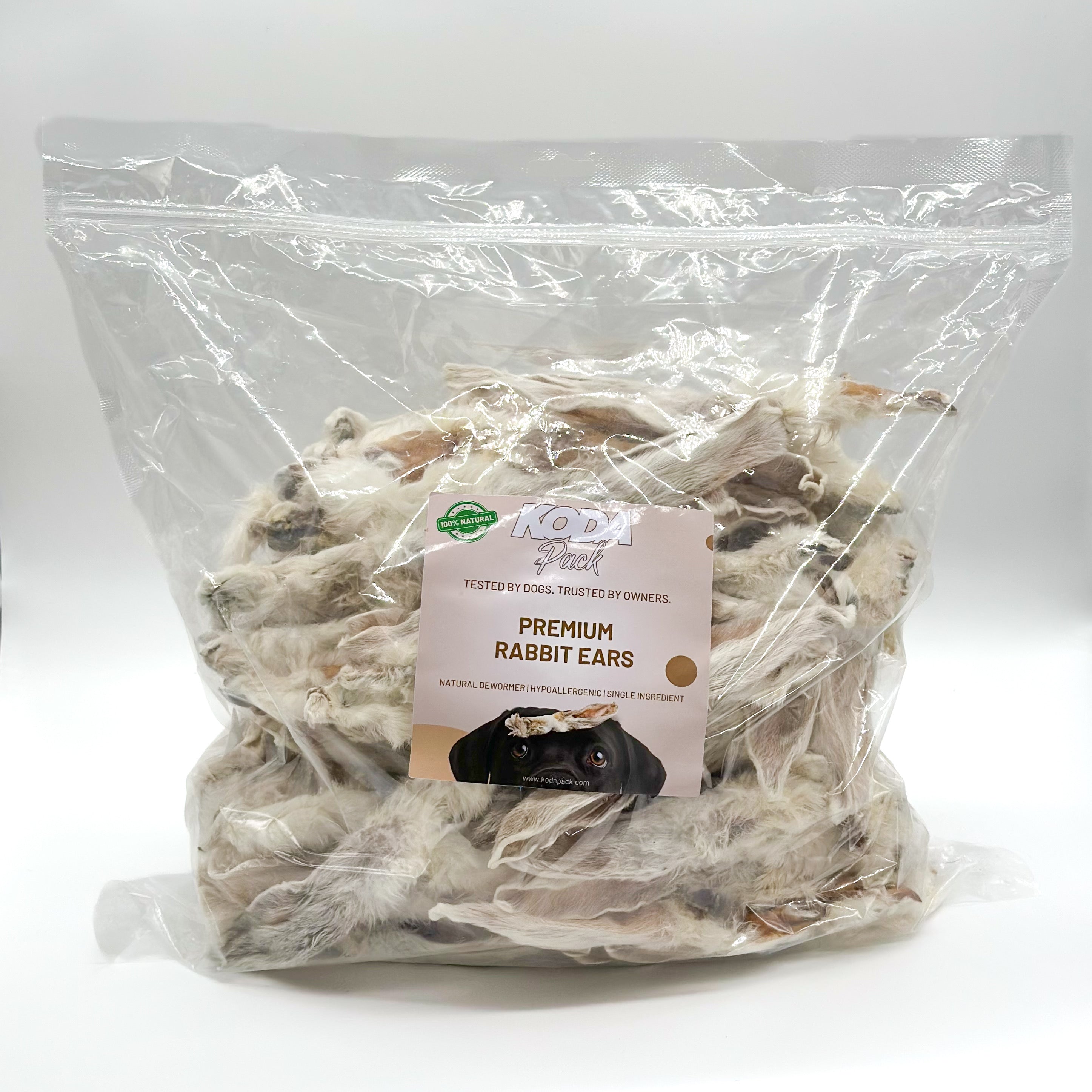 Rabbit Ears With Hair - 1kg