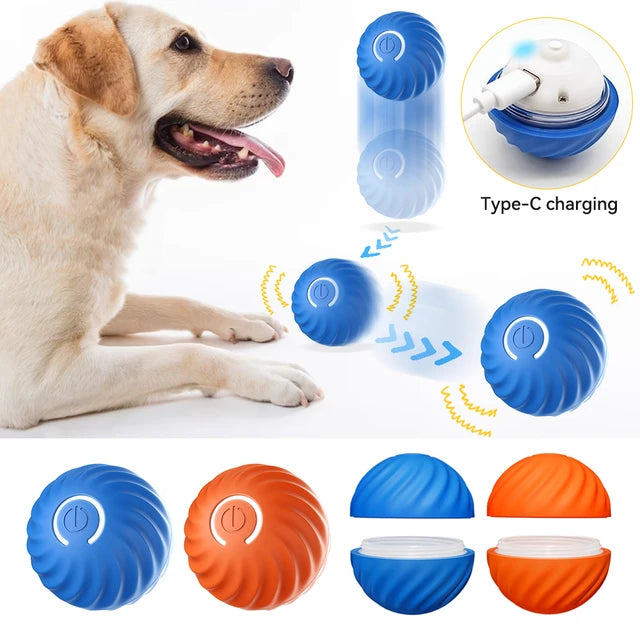 Interactive Self Moving Dog Ball